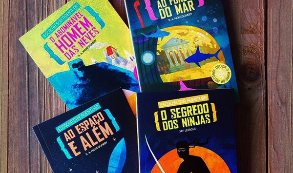 Sim, eles estão de volta. Os livros-jogos!