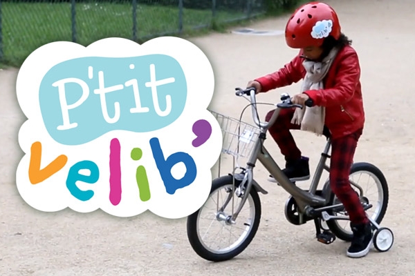 Bikes públicas para crianças em Paris