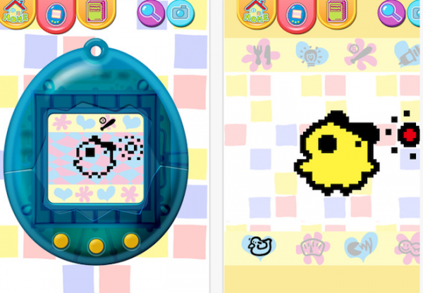 Tamagotchi voltou em versão app