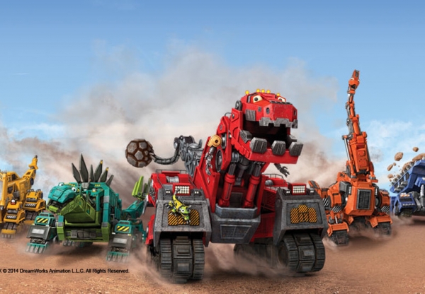 Aventura e ação com Dinotrux