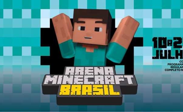 Amanha estréia a Arena Minecraft Brasil