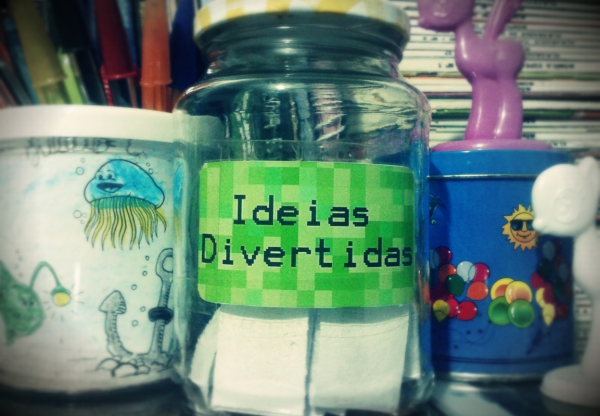 Pote de Ideias Divertidas