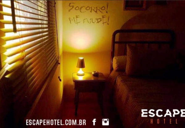 Noite do Terror interativa no Escape Hotel