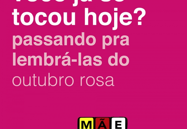 Mãe Geek apóia o Outubro Rosa